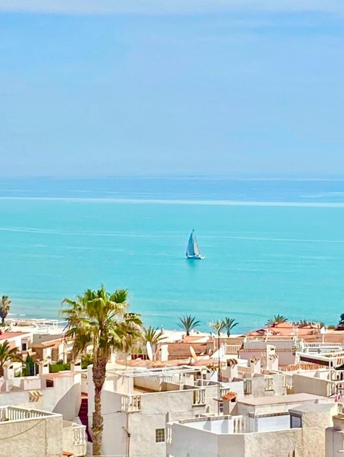 Beautiful Apartment Near Lamata Beach With Panorama Sea View!!! Torrevieja Ngoại thất bức ảnh