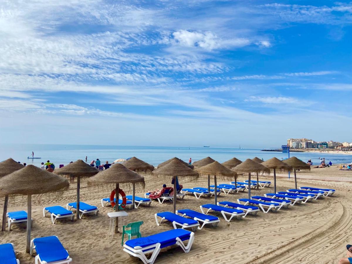 Beautiful Apartment Near Lamata Beach With Panorama Sea View!!! Torrevieja Ngoại thất bức ảnh