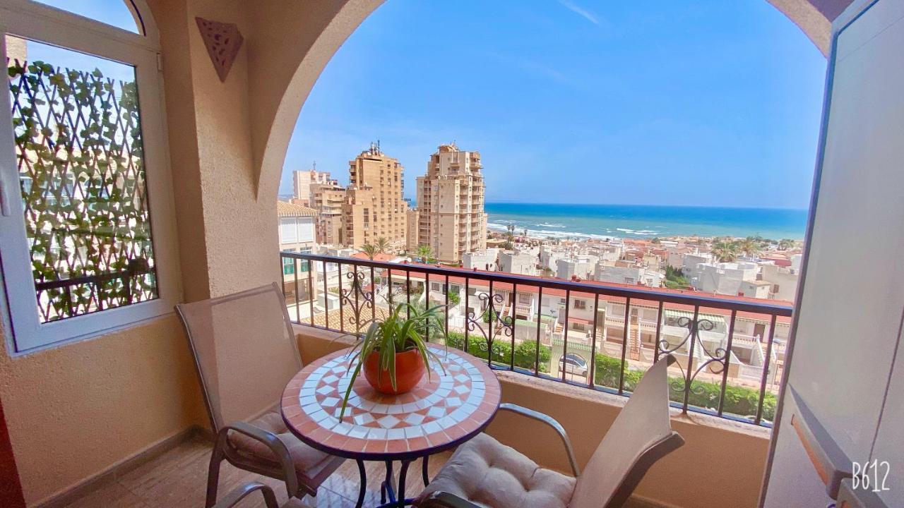 Beautiful Apartment Near Lamata Beach With Panorama Sea View!!! Torrevieja Ngoại thất bức ảnh