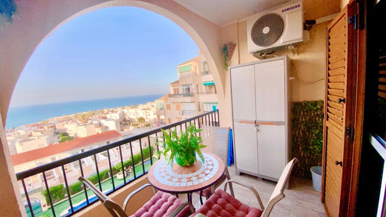 Beautiful Apartment Near Lamata Beach With Panorama Sea View!!! Torrevieja Ngoại thất bức ảnh